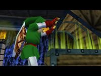 une photo d'Ã©cran de The Legend of Zelda - Ocarina of Time sur Nintendo 64